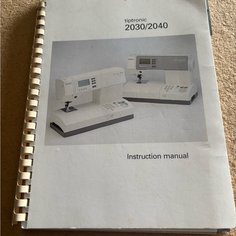 AFF Tiptronic 2030/2040 Instruction Manual - White
